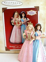 Barbie as the Princess and the Pauper Ornament