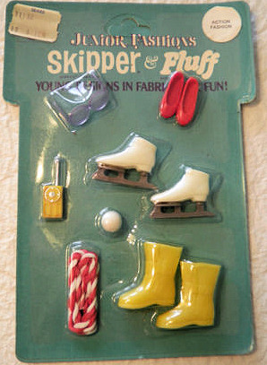 Skipper Action Fashions (1971 Fashion Pak) NRFB