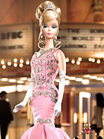 The Soiree Barbie (Pink Dress, Platinum label)