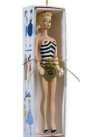 Teen Age Fashion Model Barbie Ornament