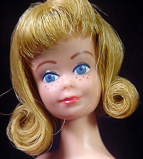 barbie with short blonde hair