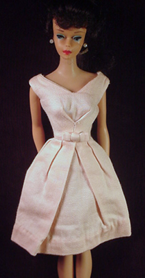Vintage Mattel Barbie Fashion Pak Belle Dress Blue HTF Rare 1960s 