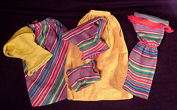 vintage barbie pak clothes