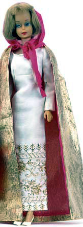 American Girl Barbie wearing Formal Occasion  #1697 (1967)