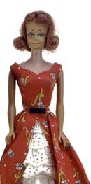 Kleid Kleidung Garden Party Mattel DWG07 Barbie 
