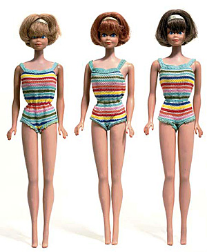 Udvej skarpt ukuelige Vintage Bendable Leg Midge Doll
