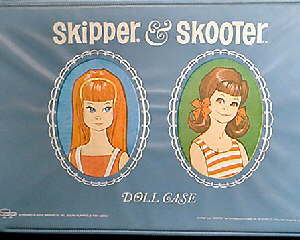 Vintage Skipper and Skooter Case