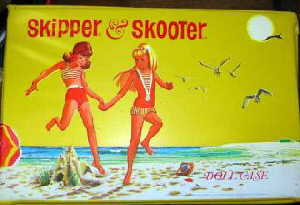 1965 Vintage Skipper and Skooter Case