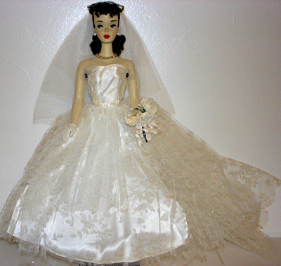 #3 Barbie wearing Wedding Day Set