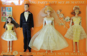 1964 Barbie Wedding Party Gift Set