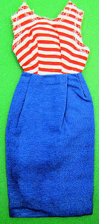 Vintage Barbie Cruise Stripes