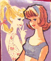 Midge Variation - Blue Headband on Box