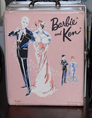 1963 barbie doll case