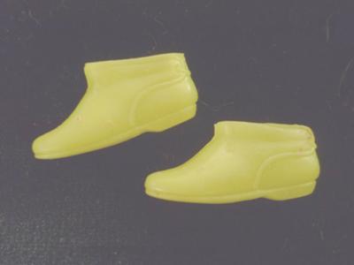 My Barbie's (Fluo) Yellow Pixie Boots