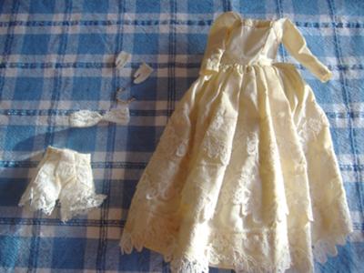 barbie wedding dress vintage