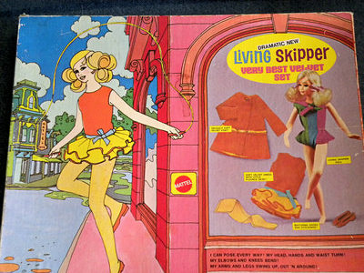 Skipper Very Best Velvet Gift Set Box #1586 (1970 - 1971)