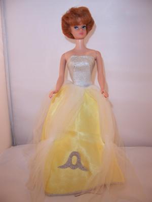 Identification Help: Barbie Yellow Satin Gown