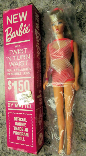 Vintage Twist 'n Turn Barbie Doll