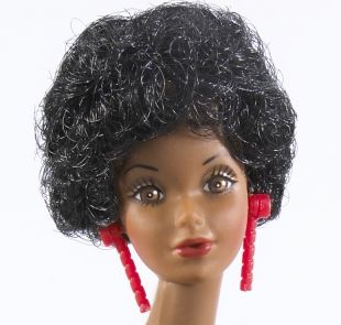 1980 Barbie Dolls Black Barbie Face