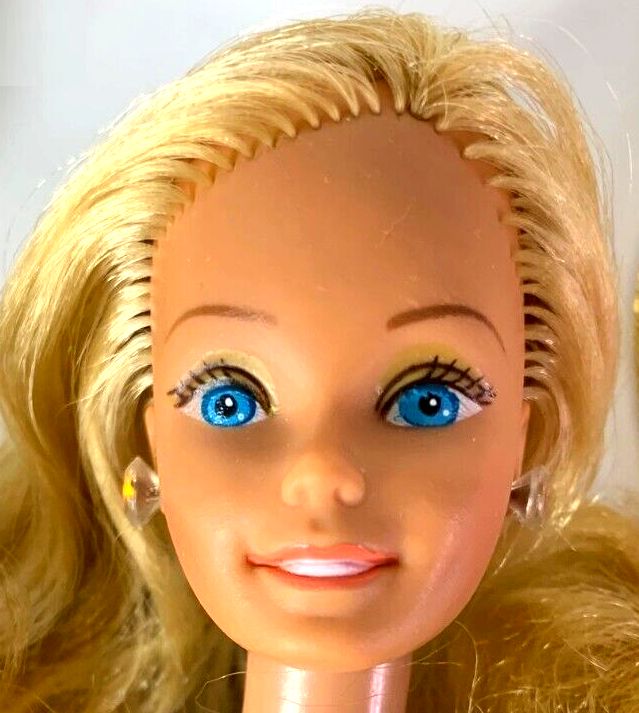 1980 Barbie Dolls Golden Dream Face