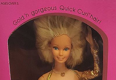 1980 Barbie Dolls Golden Dream Wild Hair