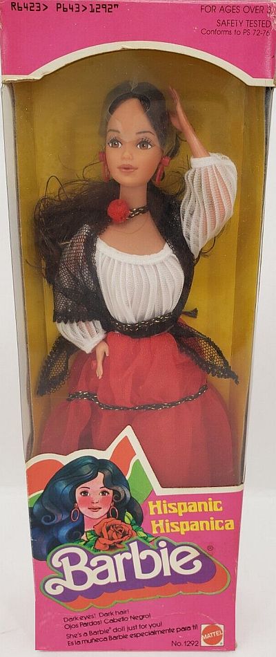 1980 Barbie Dolls Hispanic Boxed