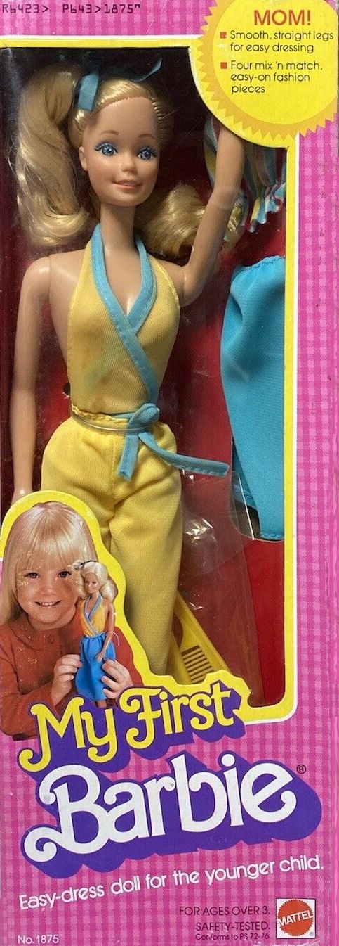1980 Barbie Dolls My First Barbie Variation 2