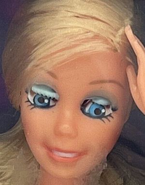 1980 Barbie Dolls Western Face