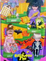 happy halloween barbie and kelly