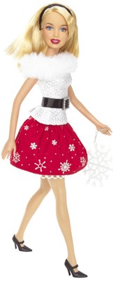 2007 Holiday Wishes Barbie