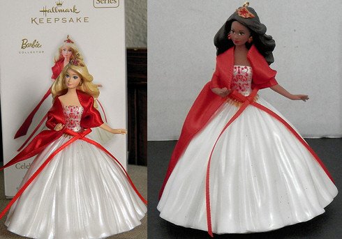 2010 Holiday Barbie Ornaments
