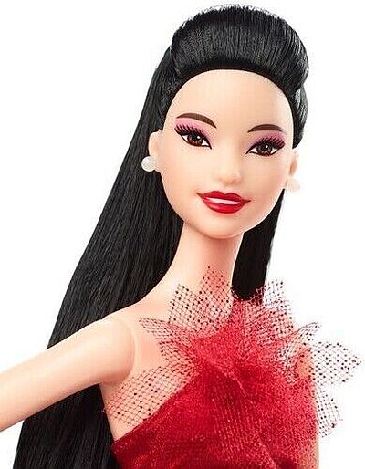 2022 Holiday Barbie Asian Face