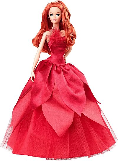 2022 Holiday Barbie Red