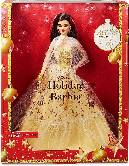 2023 Holiday Barbie Black Hair