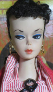 #1 Brunette Barbie ponytail