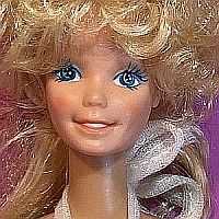 Barbie dolls in shop the 80's