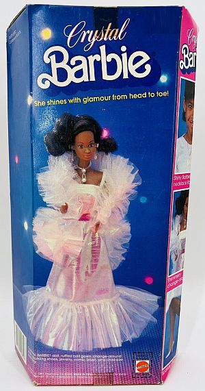 Barbie 1983 Crystal Box Back