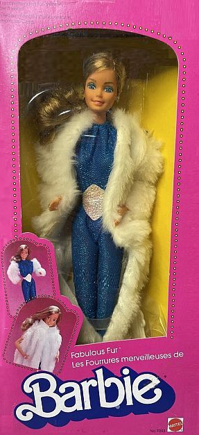Barbie 1983 Fabulous Fur Foreign Release