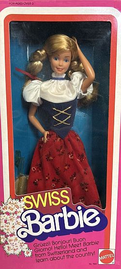 Barbie 1983 Swiss Dolls of the World