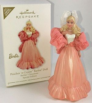 peaches and cream barbie doll value