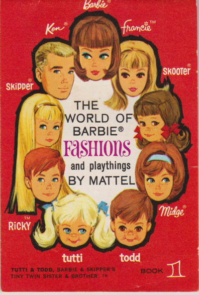 Vintage American Girl Barbie Doll Booklet
