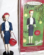 Commuter Set Barbie Ornament