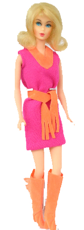 Barbie wearing Fringe Benefits #3401 (1971-72)