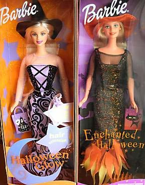 Halloween Barbie Dolls - Complete List with Photos