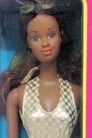Sun Gold Malibu Barbie  - Black Barbie Version- 1984