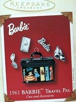 Travel Pal Case Barbie Ornament