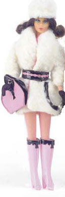 Vintage Barbie Lamb 'n Leather