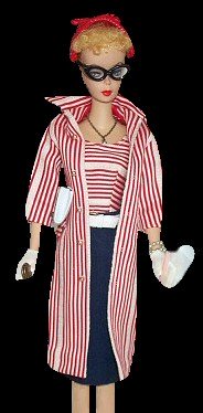 Vintage Barbie wearing Roman Holiday