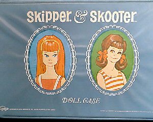 Vintage Skipper and Skooter Case