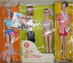 1963 Fashion Queen Barbie and Her Friends Gift Set